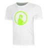Wild Trainings T-Shirt Men-White,Neon Green