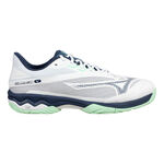 Mizuno Tennis shoes Mizuno Wave Exceed Light 2 All Court Shoe Men-White,Blue