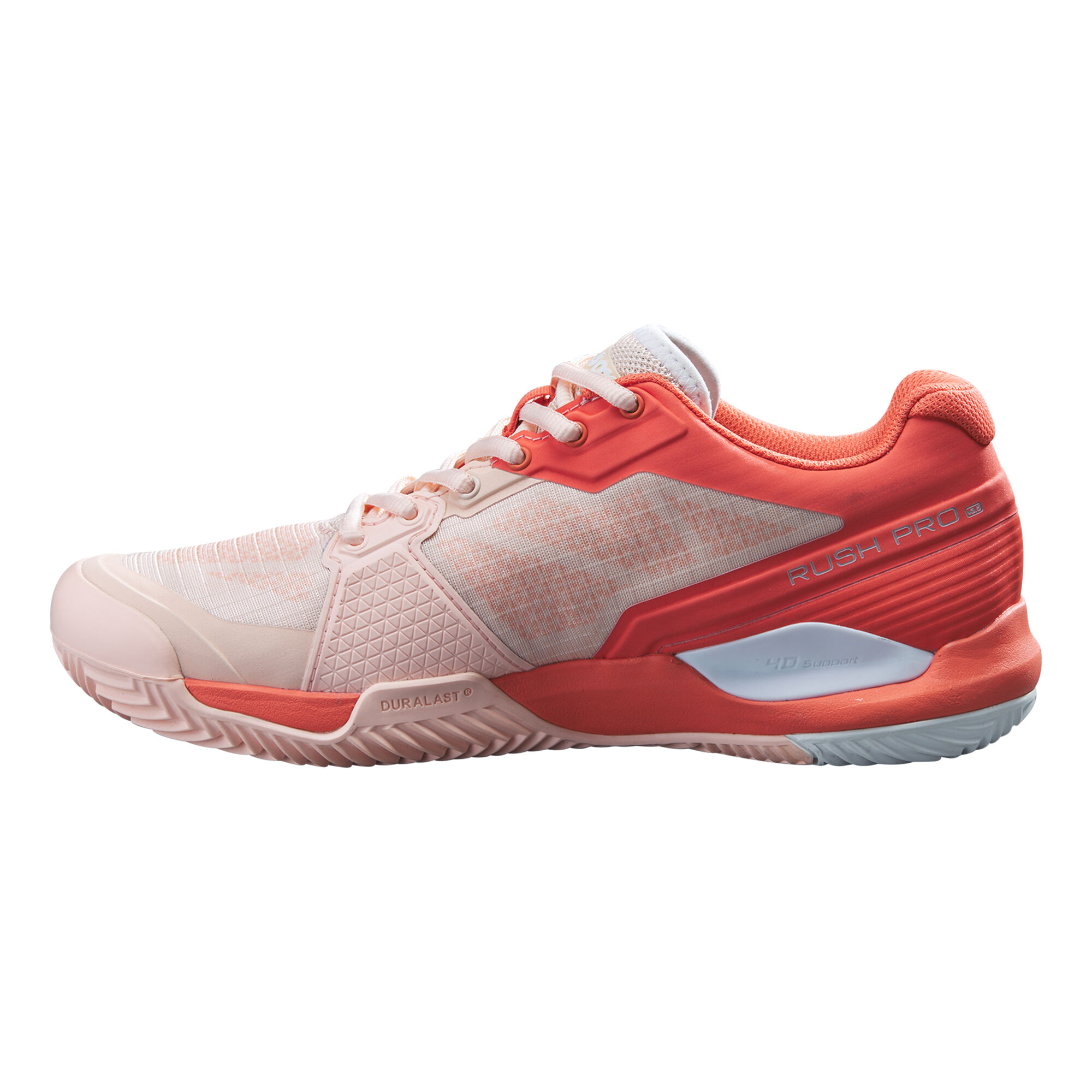 buy Wilson Rush Pro 3.5 Clay Court Shoe Women - Coral, Ecru online ...
