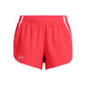 Fly By 3in Running Shorts Women-Red,White