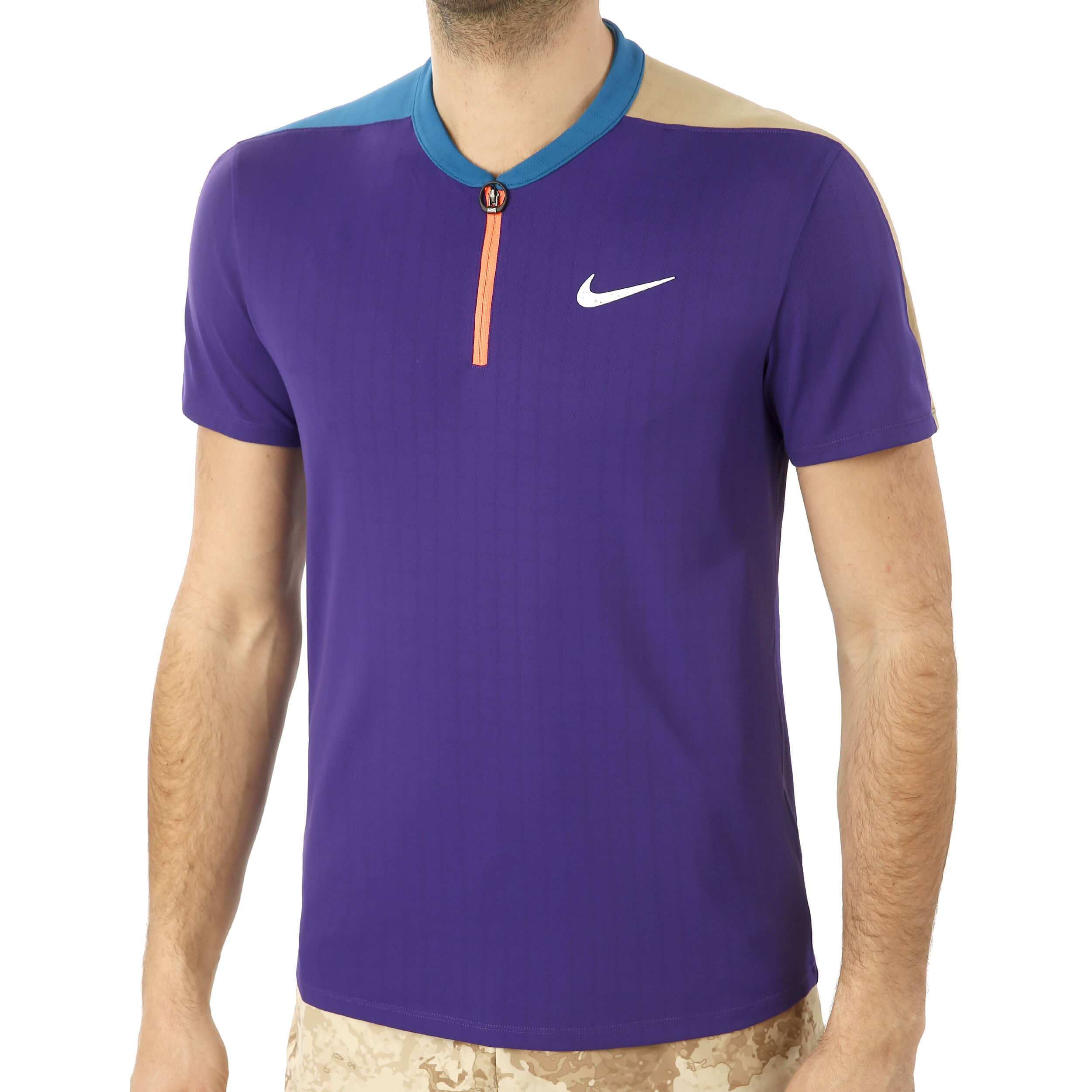 Nike online purple polo