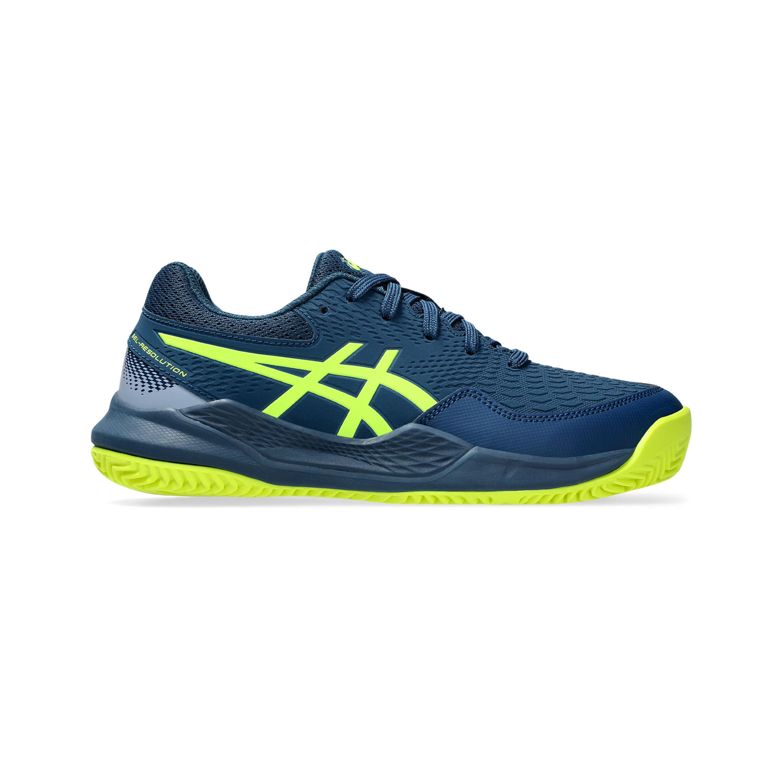 Asics neon yellow store