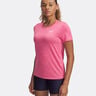 Tech Twist T-Shirt Women-Pink,White