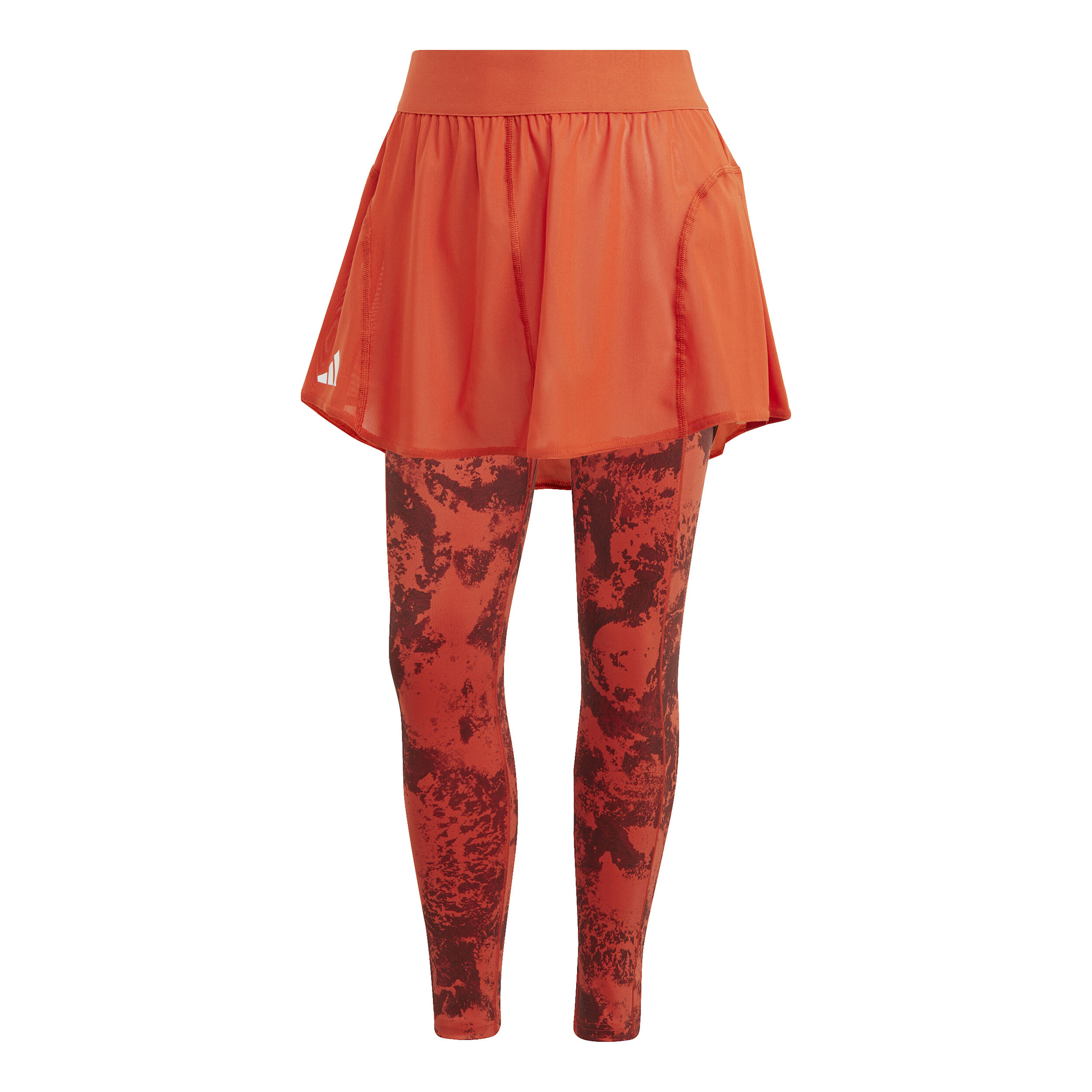 Orange cheap adidas tights