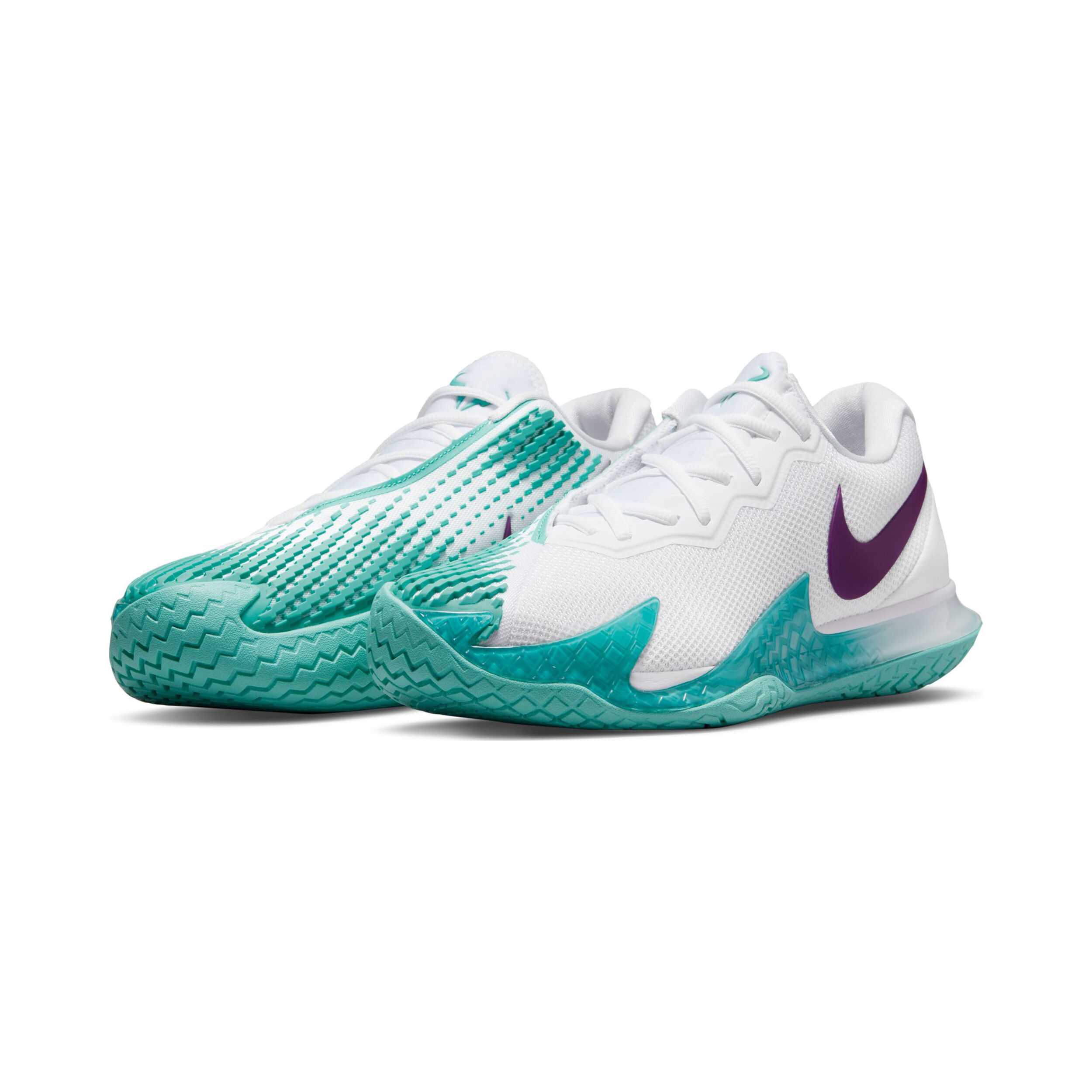 Buy Nike Rafael Nadal Court Vapor Zoom Cage 4 All Court Shoe Men White Green online Tennis Point UK