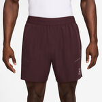 Nike Clothing Nike Court Dri-FIT Advantage 6in Shorts Men - dark red, white