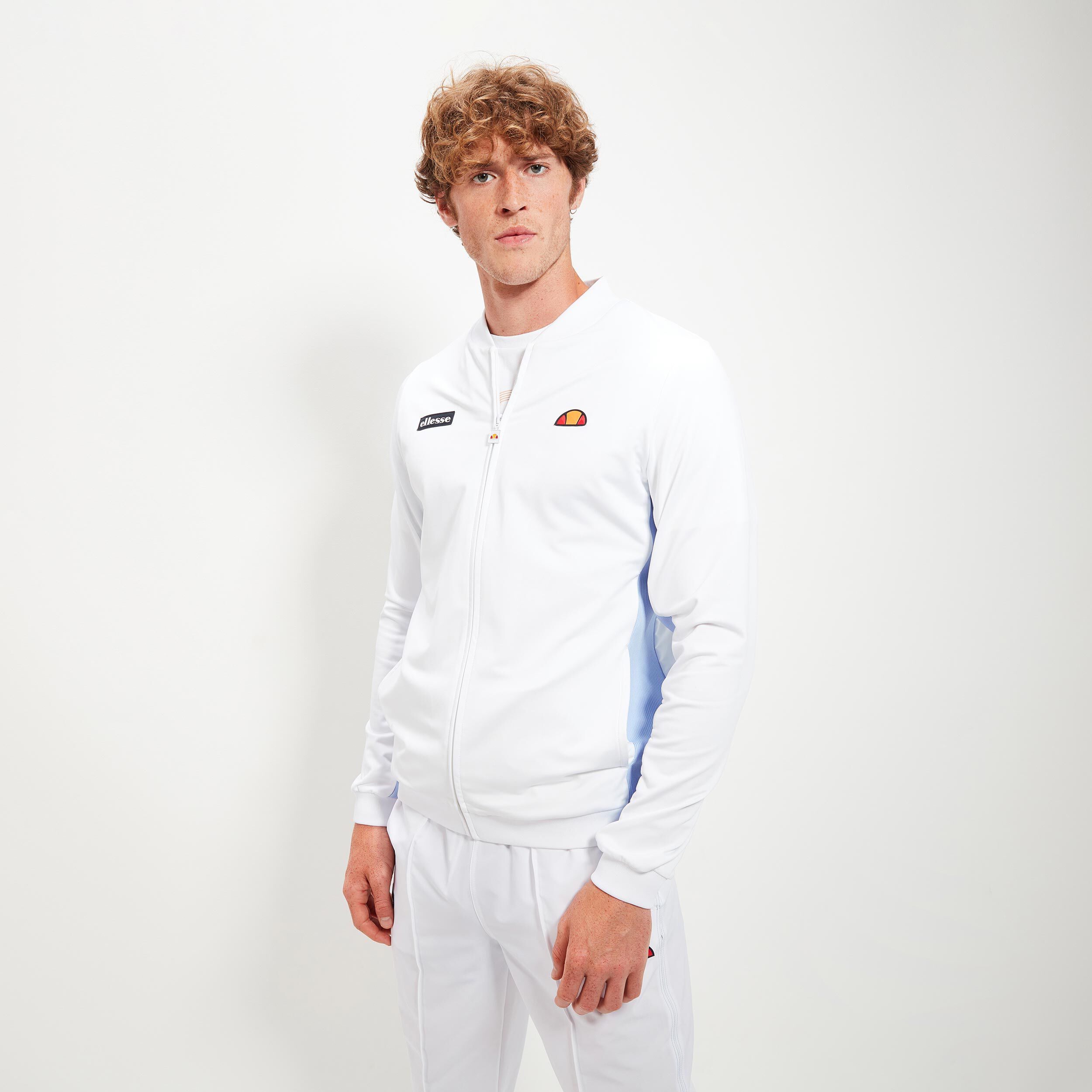 Buy Ellesse Crusoe Training Jacket Men White Light Blue online Tennis Point UK