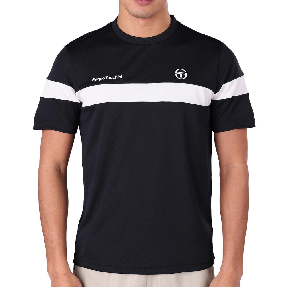Sergio Tacchini Leone T-Shirt Men black Sergio Tacchini Leone T-Shirt Men black