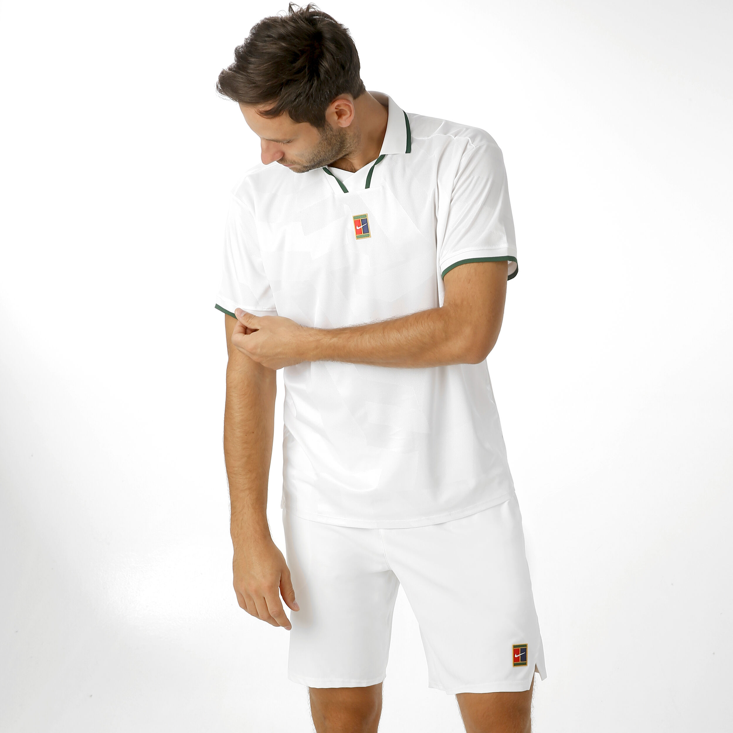 Nike court slam polo discount
