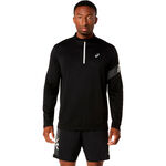 ASICS Running shirt ASICS Icon 1/2 Zip Running shirt Men-black, beige