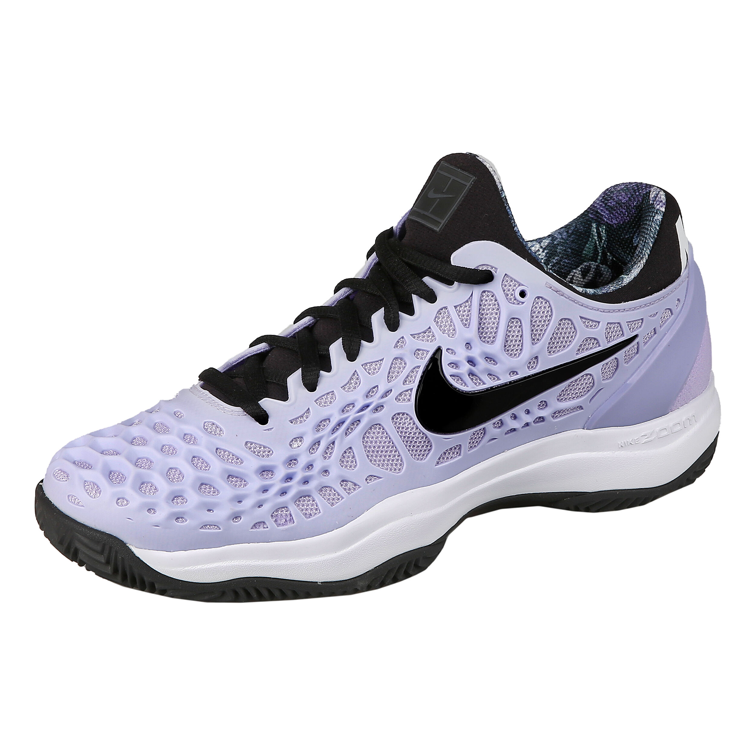 Zoom Cage 3 Clay Court Shoe Women Lilac Black