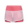 Efia Tech (2in1) Shorts Women-Coral,White