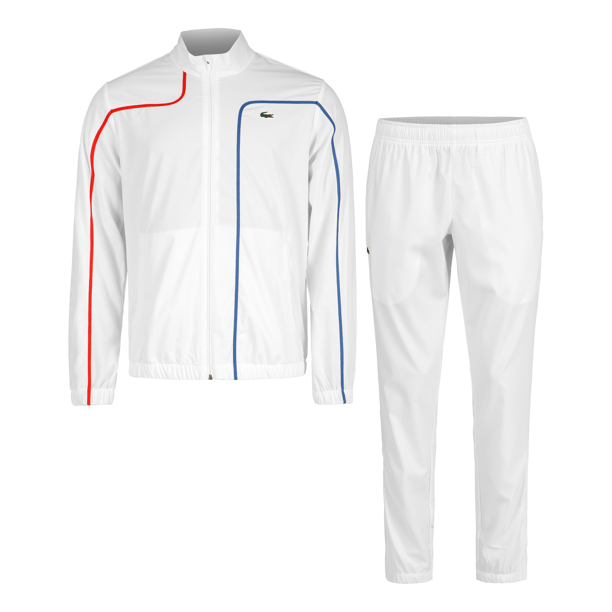 Lacoste tracksuit white clearance