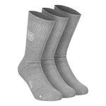 BIDI BADU Clothing BIDI BADU Don Carlito Crew Move Tennis Socks-Grey,White