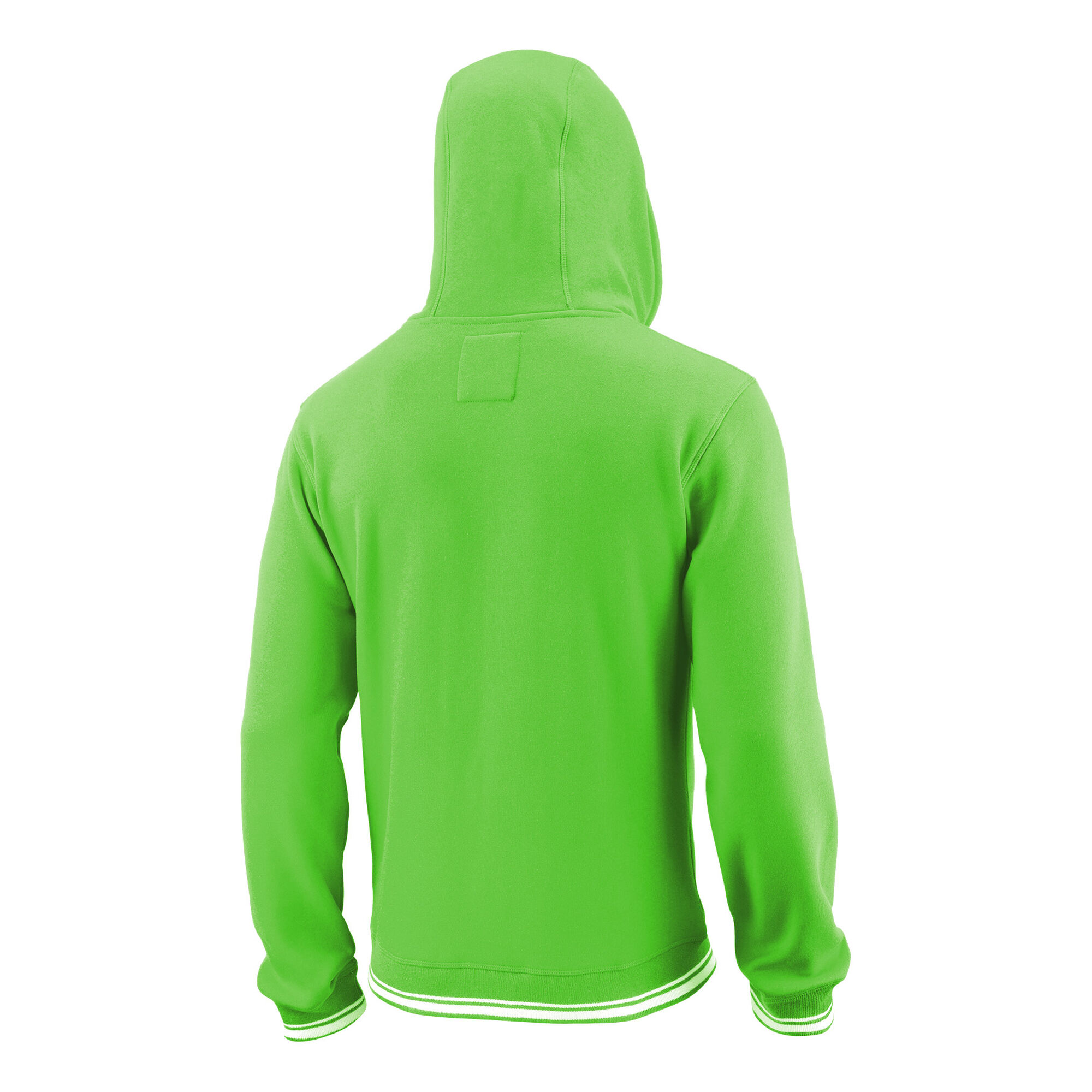 buy Wilson Team Script Zip Hoodie Men - Green, White online | Tennis-Point