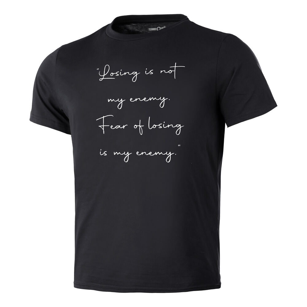 Tennis-Point No Fear T-Shirt Men black