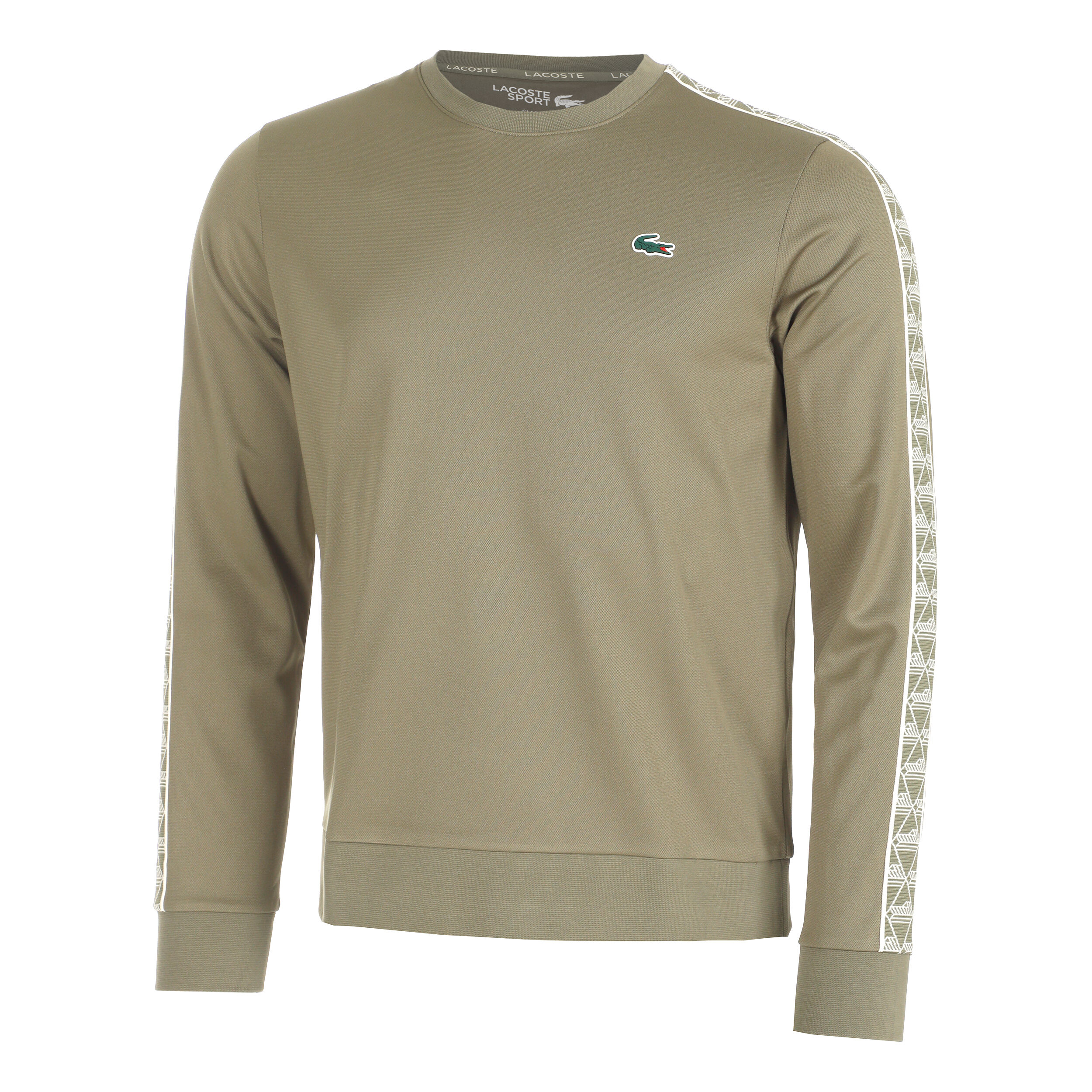 Technical Capsule Sweatshirt Men Khaki