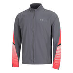 Under Armour Clothing Under Armour Velociti Storm Running Jacket Men-Grey,Red