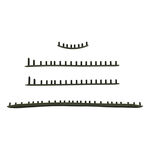 Tecnifibre Racket accessories Tecnifibre T-Fight TF-40 16/19 Khaki Grommet Set-Black