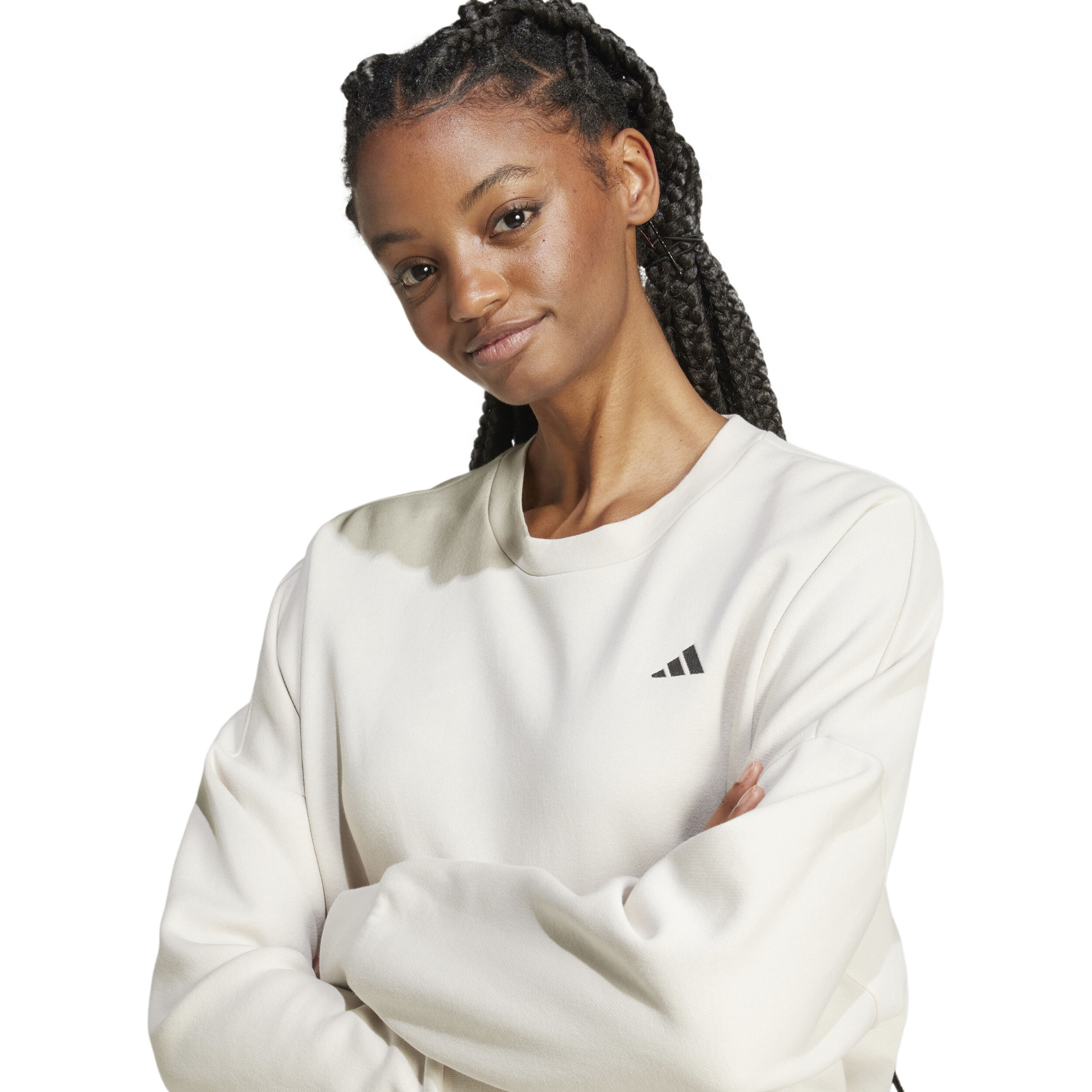 Sweatshirt womens adidas cheap