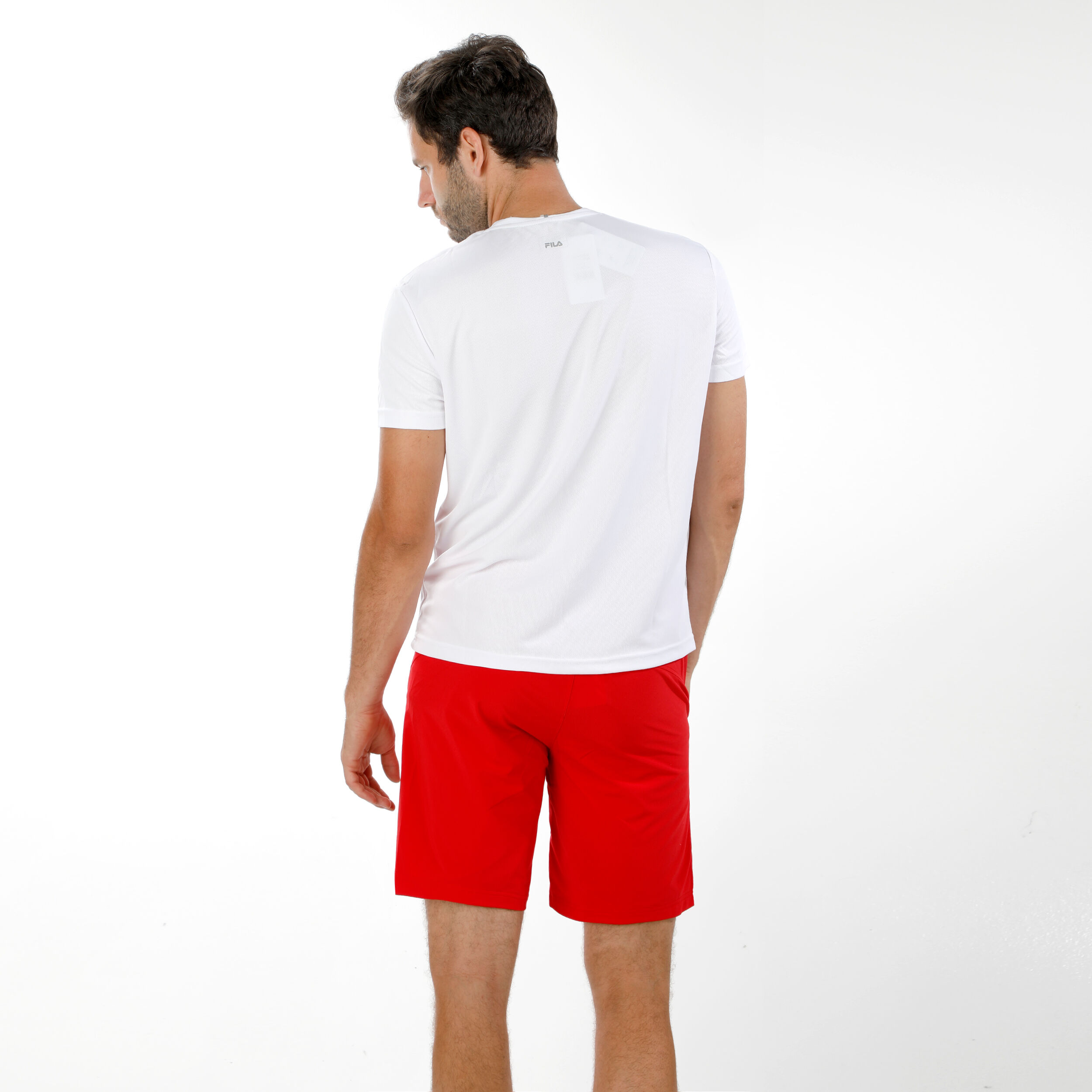 Fila shorts on sale red