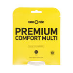 Tennis-Point Tennis-Point Premium Comfort Multi String Set 12m-White