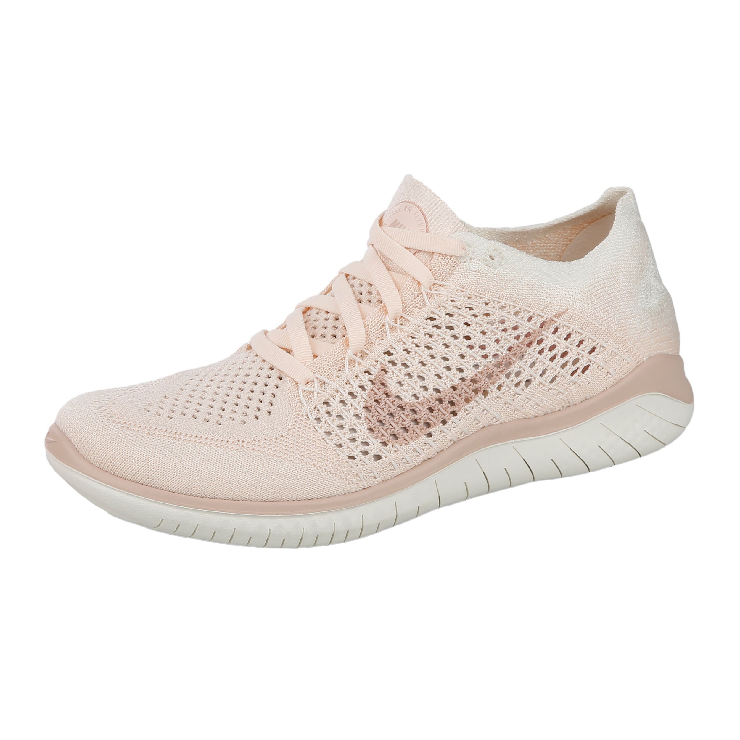 Nike free shop run flyknit beige