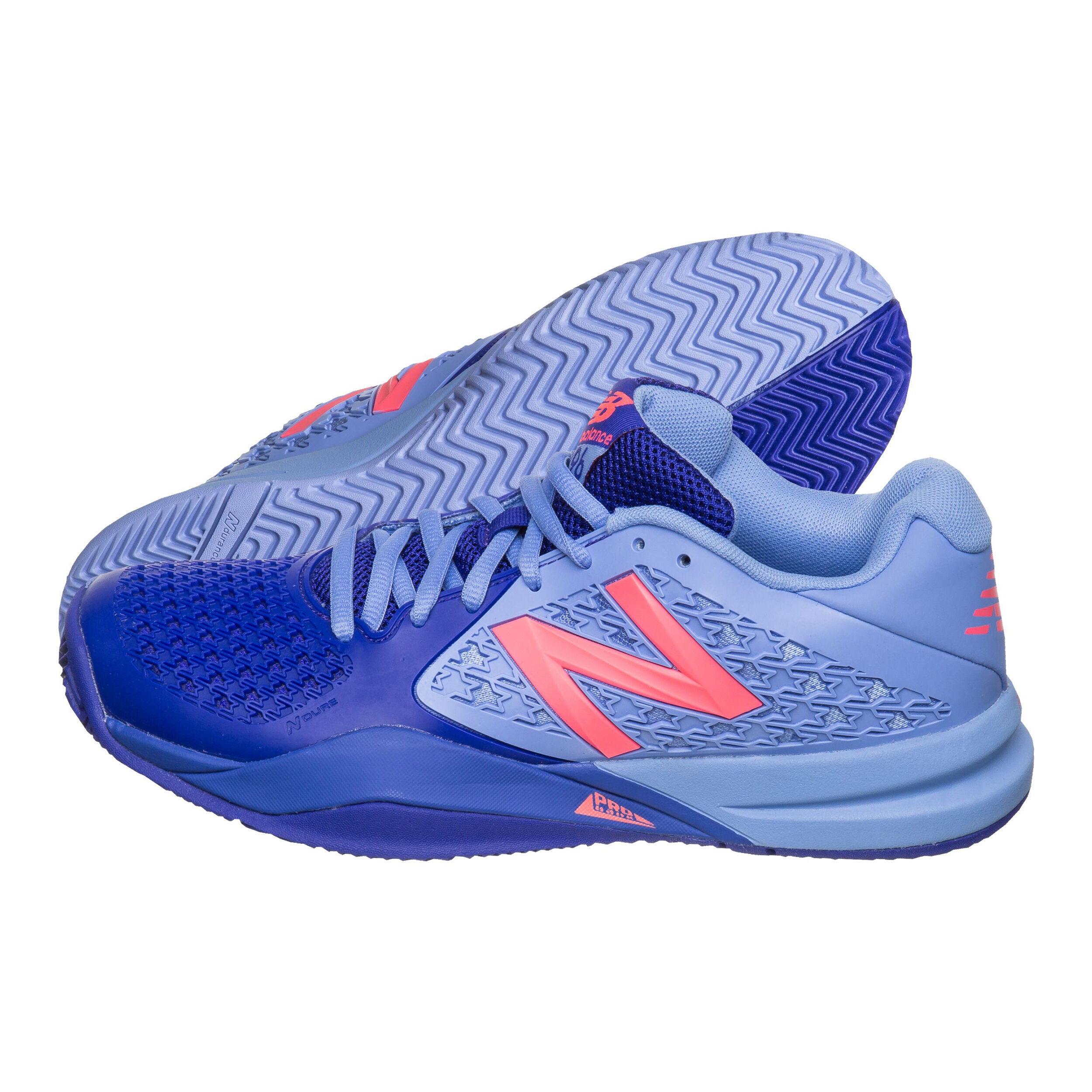 996 V2 Clay Court Shoe Women Violet Pink