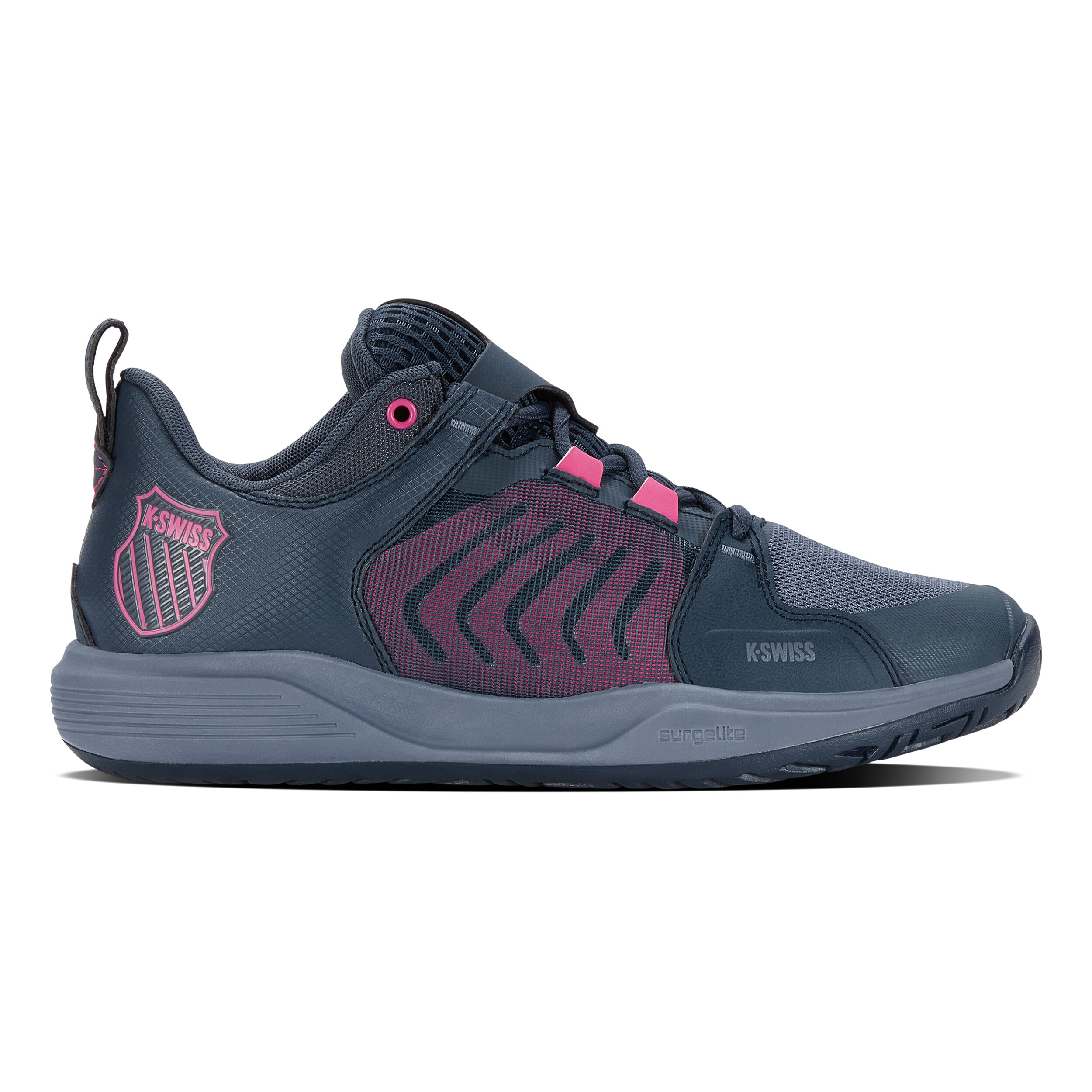 Black and pink shop k swiss shoes