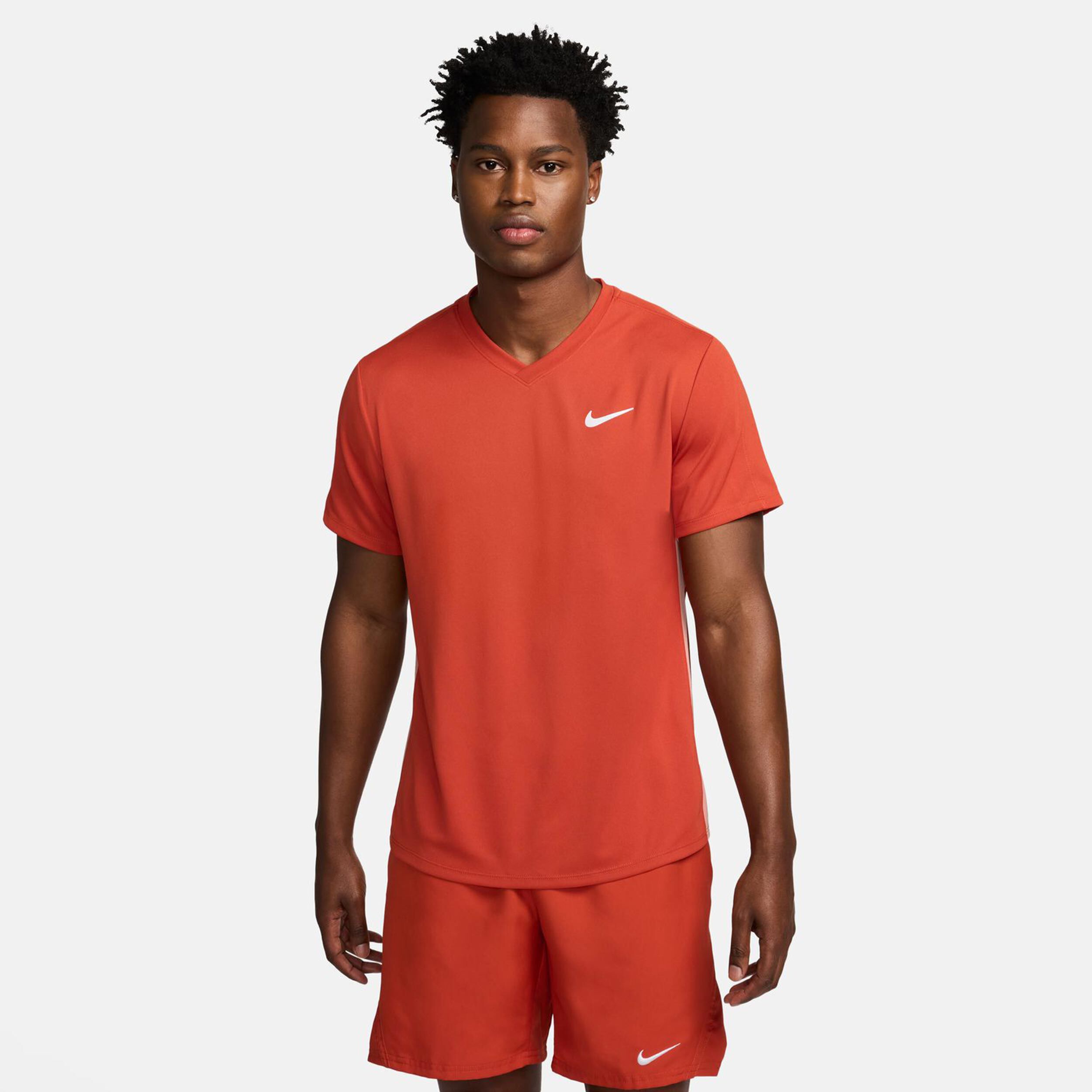 Buy Nike Dri Fit Court Dri Fit Victory T Shirt Men Rust Pink online Tennis Point UK