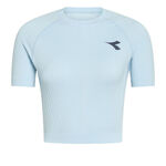 Diadora Clothing Diadora L. Icon Stratouno T-Shirt Women-Light Blue