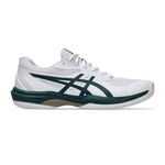 ASICS Tennis shoes ASICS Game FF Clay Court Shoe Men-White,Dark Green