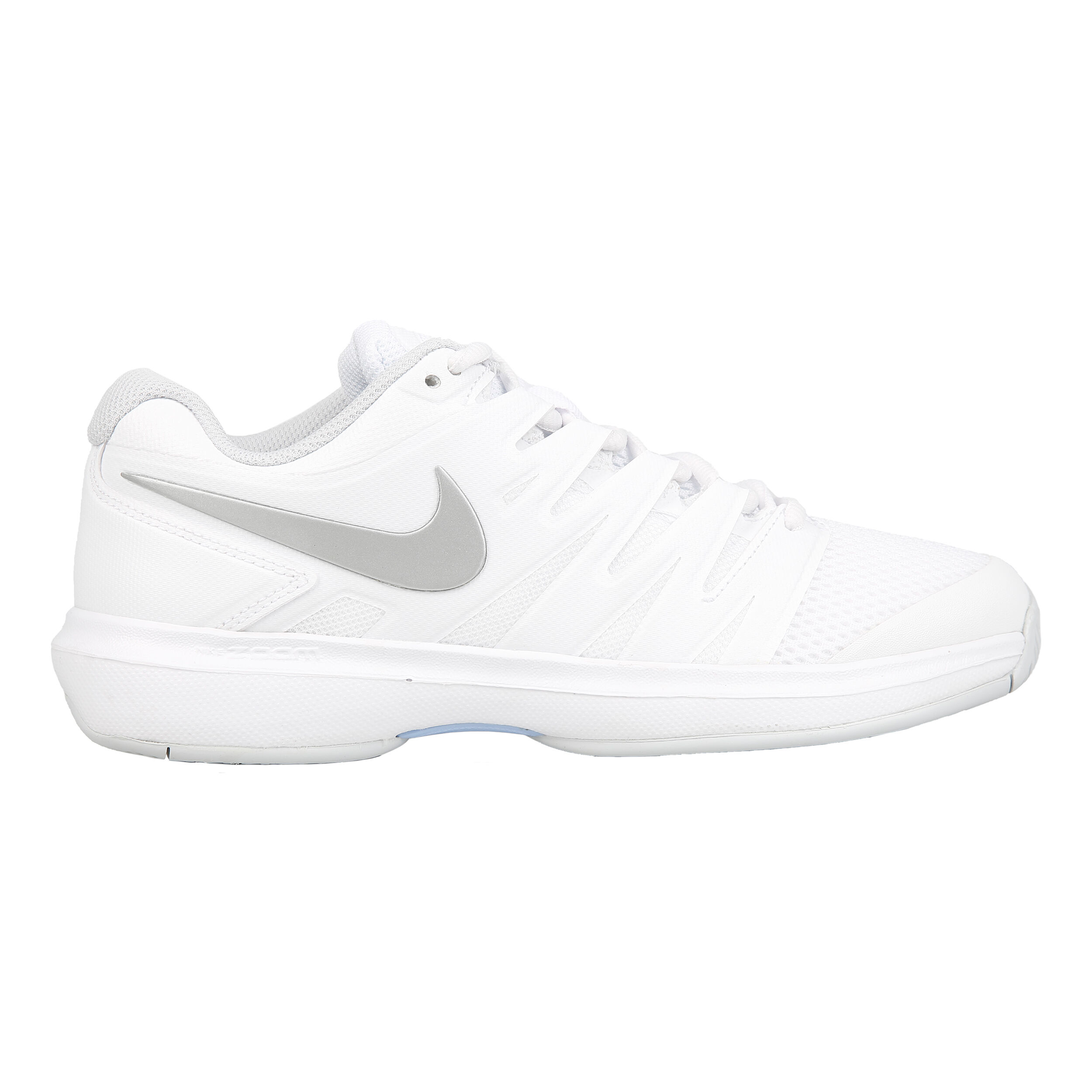 Air Zoom Prestige All Court Shoe Women White Silver