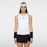 Delia Tank Top Women-White