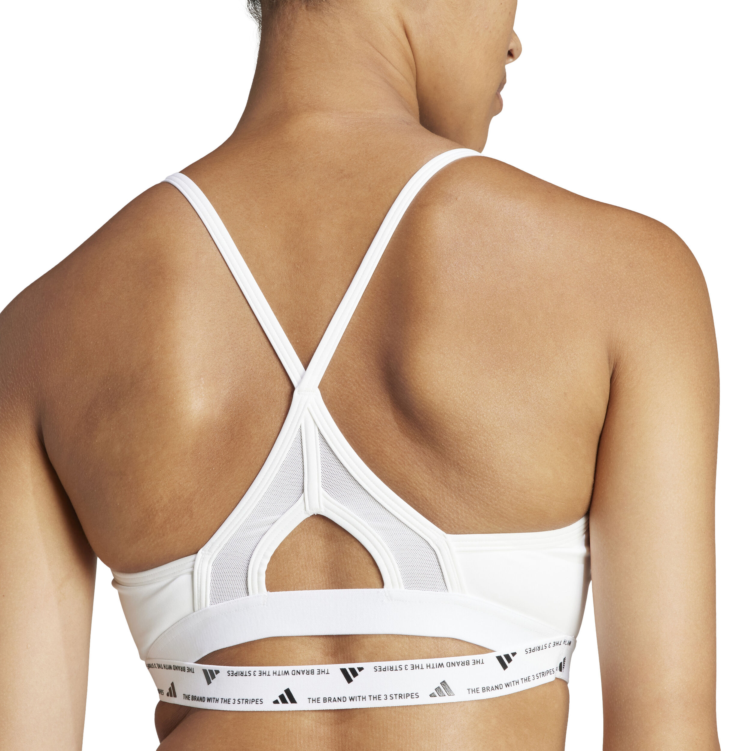 Aero Court Sports Bras Women White