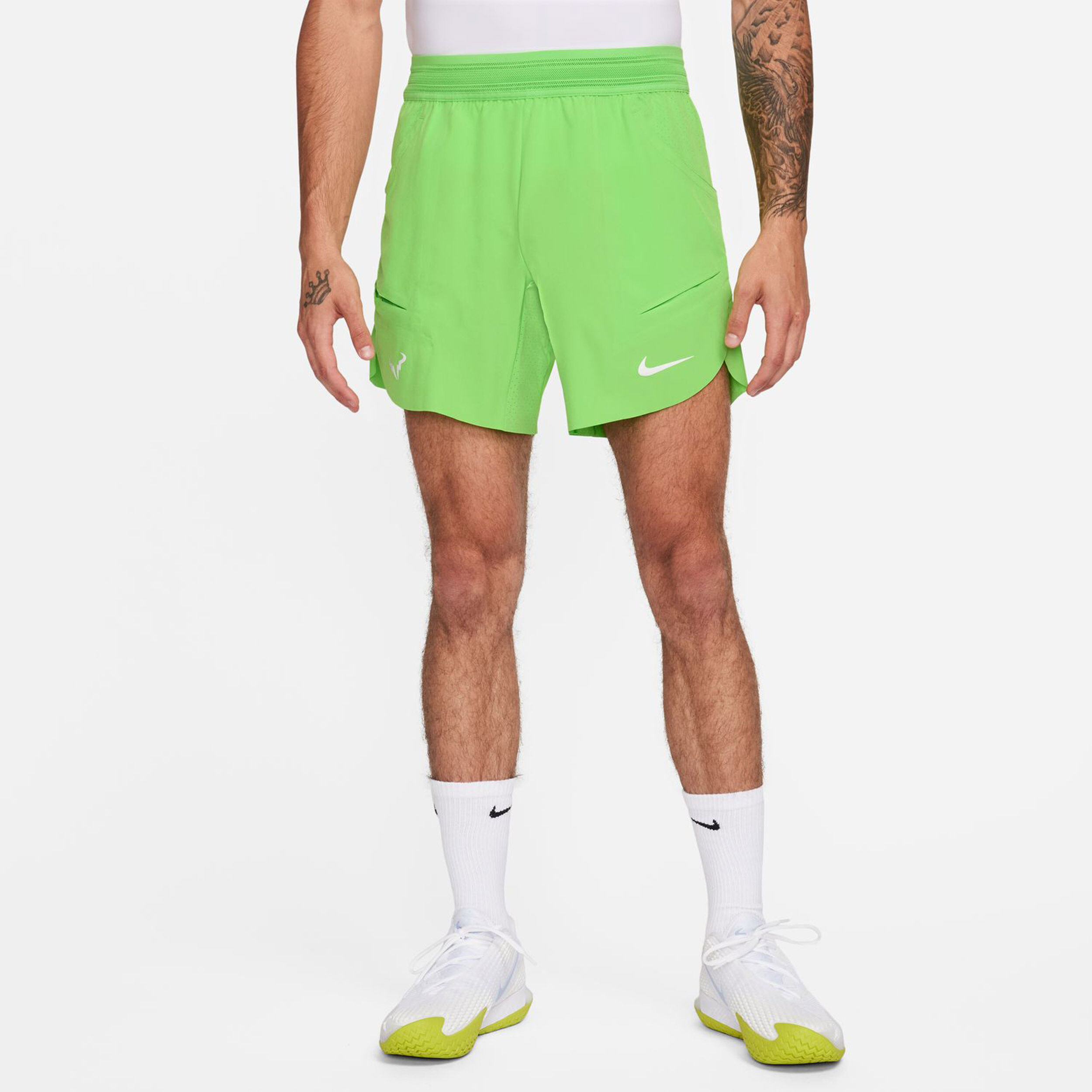 nike shorts neon green