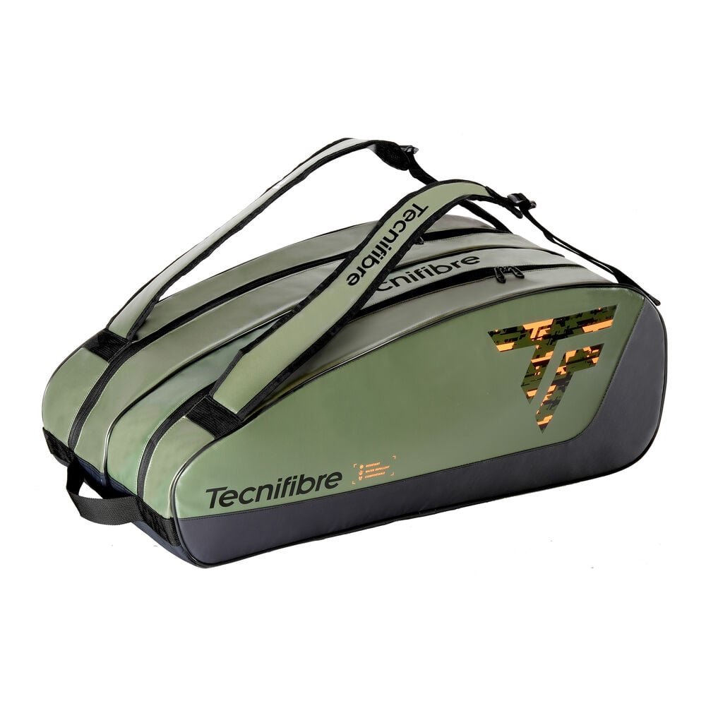 Tecnifibre Tour Endurance Racket Bag 12 Pack-Khaki khaki