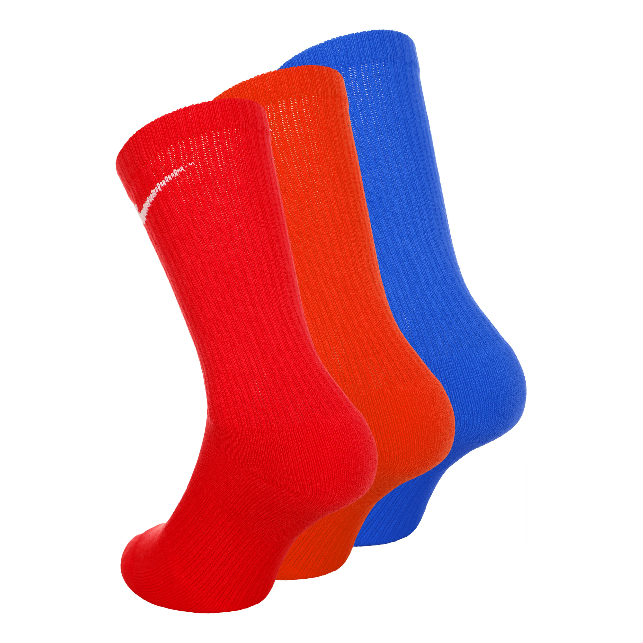 Buy Nike Everyday Plus Cushioned Tennis Socks 3 Pack Red Blue online Tennis Point UK