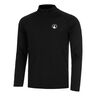 Big Serve 1/4 Zip Long Sleeve Men-Black
