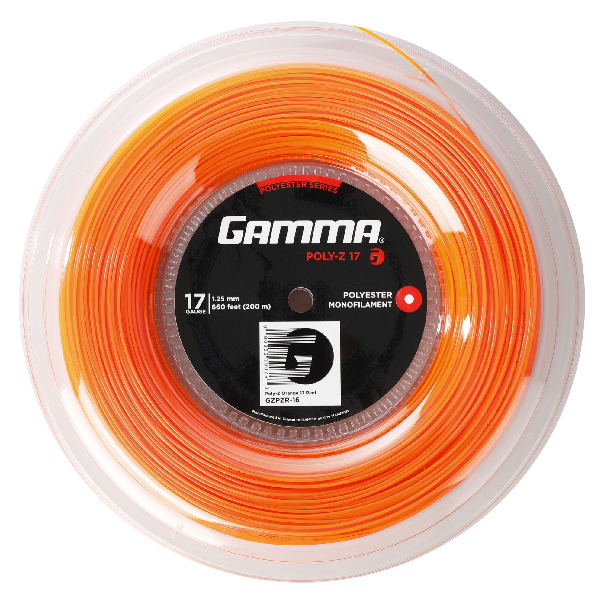 buy Gamma Poly Z String Reel Orange online TennisPoint