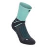 Run Performance Mid Cut  Running socks Women-turquoise