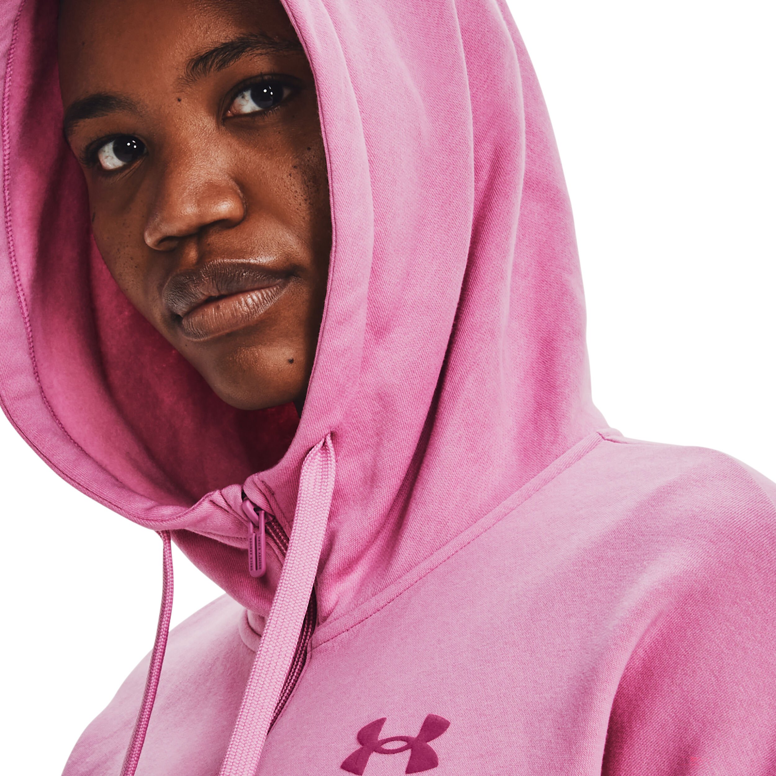 Buy Under Armour Rival Zip Hoodie Women Pink online Tennis Point UK