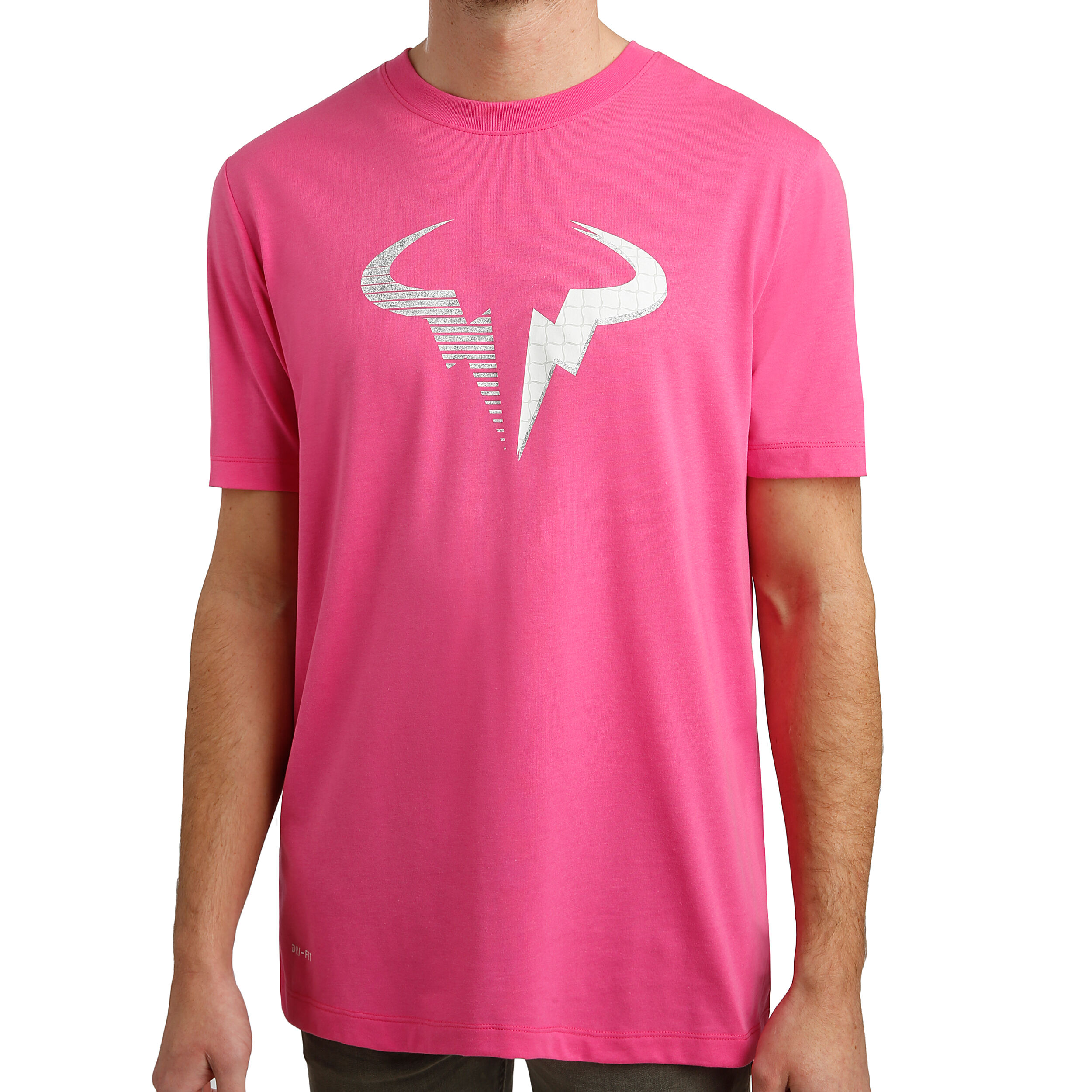 Buy Nike Rafael Nadal Court Dri Fit T Shirt Men Pink White online Tennis Point UK