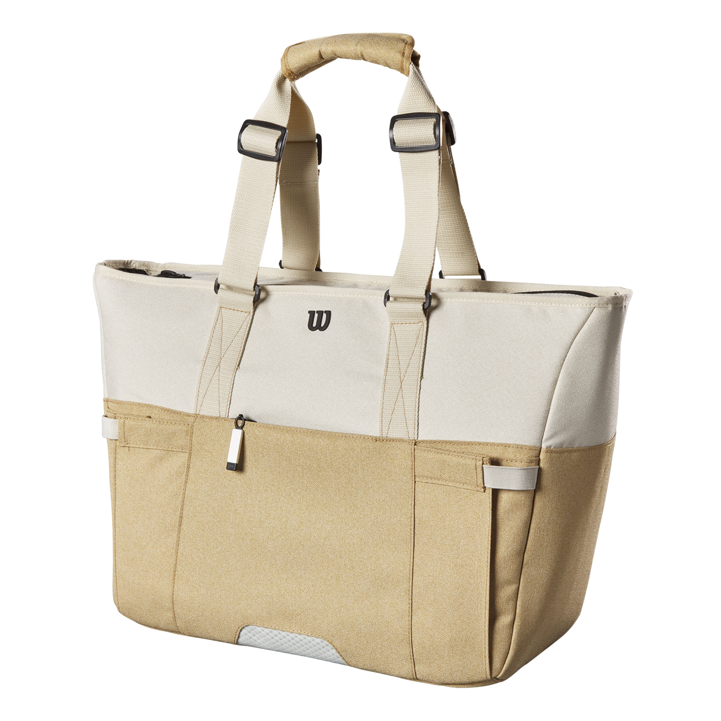 Women s Tote Sports Bag White Khaki