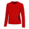 Crew Sweatshirt Women-Red