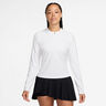 Court Dri-Fit Advantage Long Sleeve Women-White,White