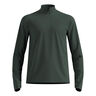 Essential Thermal Midlayer 1/2 Zip Running Shirt Men-Olive