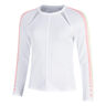 Sunset Spin Long Sleeve Women-White,Orange