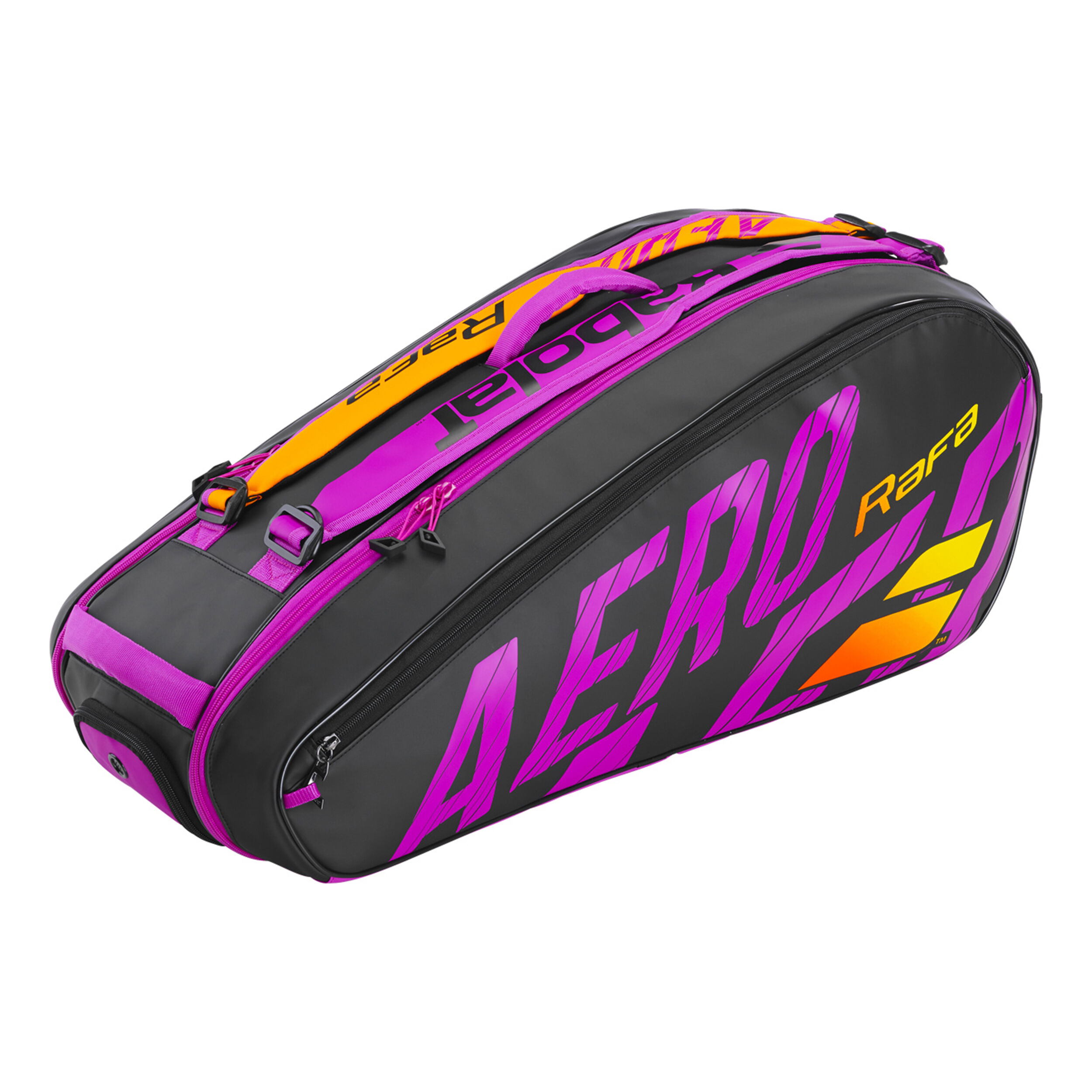 Rafael Nadal Pure Aero RH X6 Racket Bag Black Multicoloured