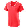 II V-Neck T-Shirt Women - coral, 